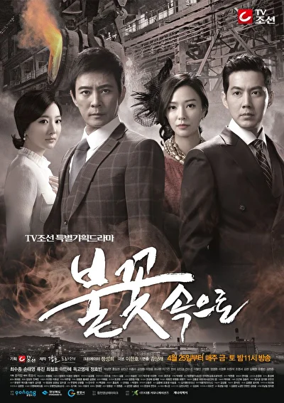 Постер к сериалу В пламени (2014)